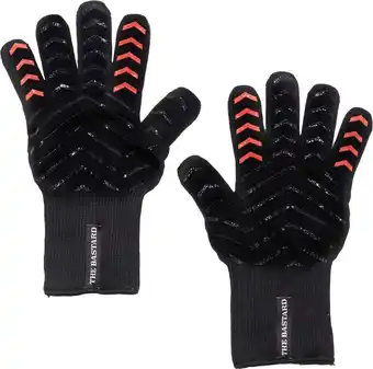 Bol.com Bastard - fiber thermo bbq handschoenen - vuurvaste handschoenen aanbieding