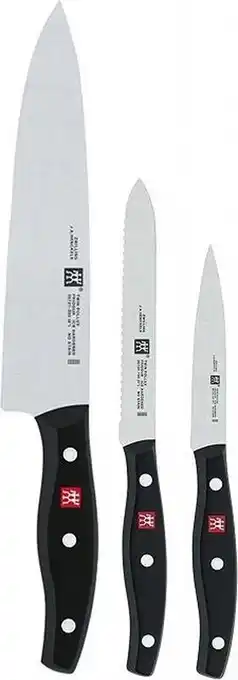 Bol.com Zwilling pollux - messenset - 3-delig - koksmes - schilmes - universeel mes aanbieding