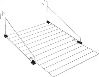 Bol.com Metaltex den haag droogrek - 9m drooglengte - ophangbaar - zilvergrijs aanbieding