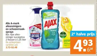 Albert Heijn Ajax alles-reiniger eucalyptus aanbieding