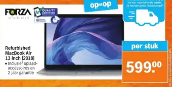 Albert Heijn Refurbished MacBook Air 13 inch (2018) aanbieding