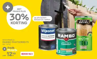 Praxis RAMBO PANTSERBEITS aanbieding