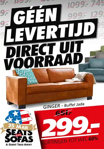 Seats and Sofas GINGER - Buffel Jada aanbieding