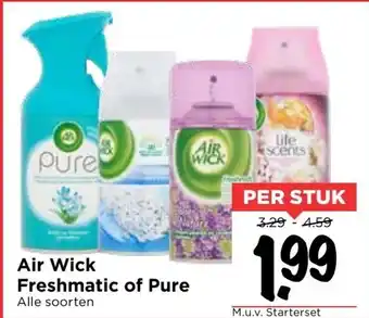 Vomar Voordeelmarkt Airwick Pure of Freshmatic aanbieding