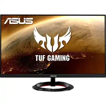 Conrad Asus tuf gaming vg249q1r led-monitor 60.5 cm (23.8 inch) energielabel g (a - g) 1920 x 1080 pixel full hd 1 ms hdmi, displayp aanbieding