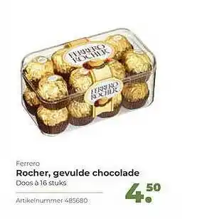 Bidfood Ferrero rocher, gevulde chocolade aanbieding