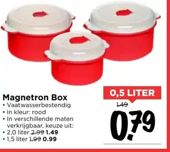 Vomar Voordeelmarkt Magnetron box 500ml aanbieding