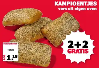 MCD Supermarkt Kampioentjes 2+2 aanbieding