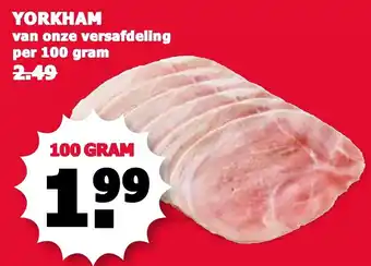 MCD Supermarkt Yorkham 100g aanbieding