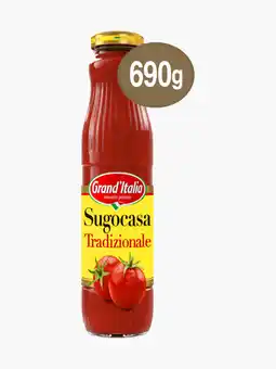 Flink Grand'italia tomatensaus sugocasa tradizionale 690g aanbieding