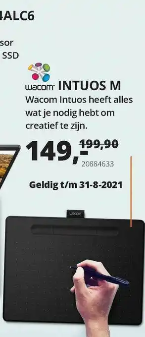 CampusShop Wacom intuos m aanbieding