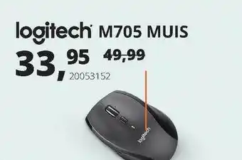 CampusShop Logitech m705 muis aanbieding