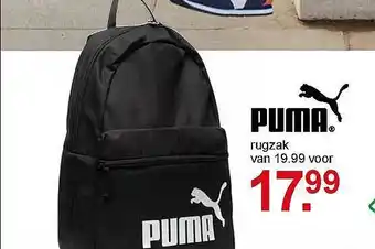 Scapino Puma rugzak aanbieding