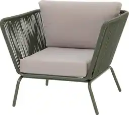 Intratuin Intratuin loungestoel iris wicker groen aanbieding