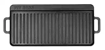 Toppy Pit boss gietijzeren grill - 25,4 x 50,8 cm aanbieding