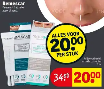 Kruidvat Remescar aanbieding