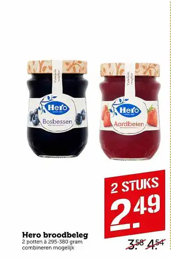 Coop Hero Broodbeleg aanbieding