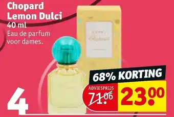 Kruidvat Chopard Lemon Dulci 40ml aanbieding