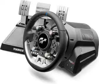 Bol.com Thrustmaster t-gt ii - racestuur met 3 pedalen - ps5, ps4, pc aanbieding