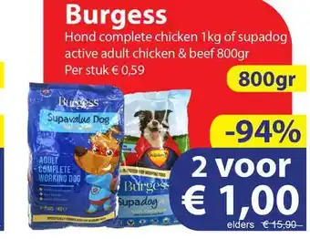 Die Grenze Burgess aanbieding