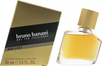 Bol.com Bruno banani man's best eau de toilette - 30 ml - herenparfum aanbieding