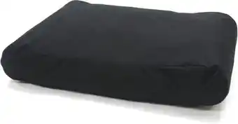 Bol.com Comfort kussen hondenkussen all weather antislip maat 100 x 75 cm - zwart aanbieding