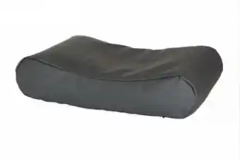 Bol.com Comfort kussen hondenkussen deluxe leatherlook 100 x 75 cm - antraciet aanbieding