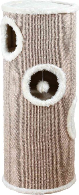 Bol.com Trixie krabton edoardo taupe / creme - 40x40x100 cm aanbieding