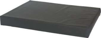 Bol.com Comfort kussen hondenkussen orthopedisch leatherlook 80 x 55 cm - antraciet aanbieding