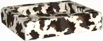 Bol.com Hondenmand bonfire koe bruin/wit 100x80 cm aanbieding