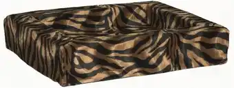 Bol.com Hondenmand bonfire zebra zwart/bruin 85x70 cm aanbieding