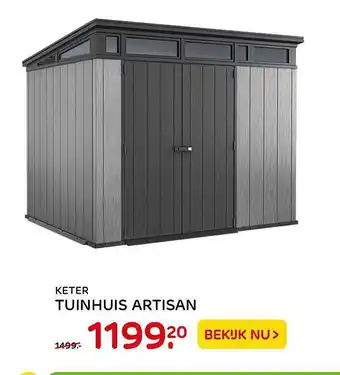 Praxis Tuincentrum Keter Tuinhuis Artisan aanbieding