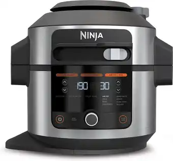 Bol.com Ninja foodi ol550eu multicooker - 11 kookfuncties - 6 liter - inclusief airfryer, stomen, grillen, pressure aanbieding