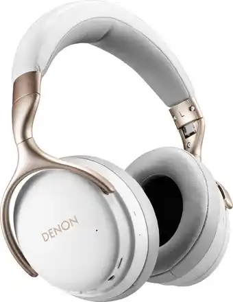 Bol.com Denon ahgc30 - wit - hoogwaardige draadloze hoofdtelefoon met ruisonderdrukking aanbieding