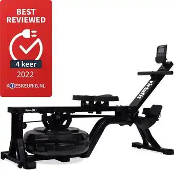 Bol.com Virtufit row 800 roeitrainer - water resistance - inklapbaar - hartslagfunctie - 8 trainingsniveaus aanbieding