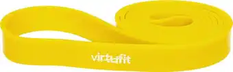 Bol.com Resistance band - virtufit weerstandsband pro - fitness elastiek - medium (24 mm) - geel aanbieding