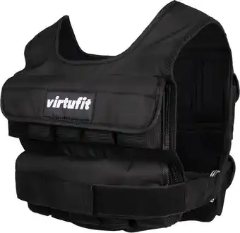 Bol.com Gewichtsvest - virtufit verstelbaar weight vest pro - 10 kg - zwart aanbieding