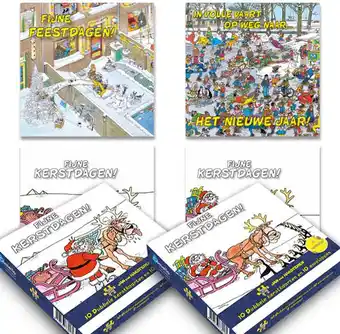 Bol.com Jan van haasteren kerstkaarten - mapje met 4x5 stuks - set 1 aanbieding