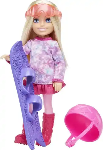 Bol.com Barbie chelsea snowboarder wintersport - barbiepop aanbieding