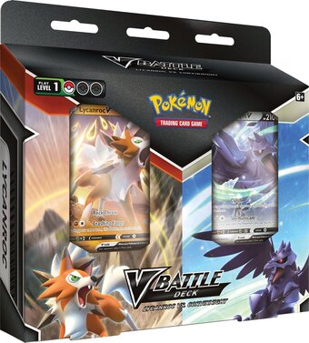 Bol.com Pokémon v battle decks bundel lycanroc vs. corviknight - pokémon kaarten aanbieding