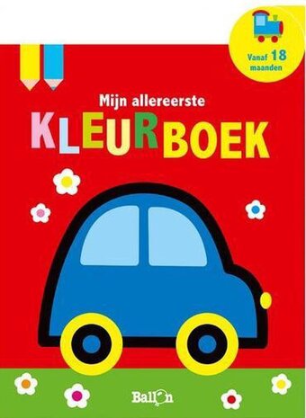 Bol.com Mijn allereerste kleurboek 1 - mijn allereerste kleurboek (auto) aanbieding