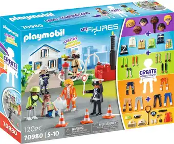 Bol.com Playmobil my figures reddingsmissie - 70980 aanbieding