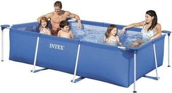 Bol.com Intex family frame zwembad - opzetzwembad - 300 x 200 x 75 cm - rechthoekig aanbieding