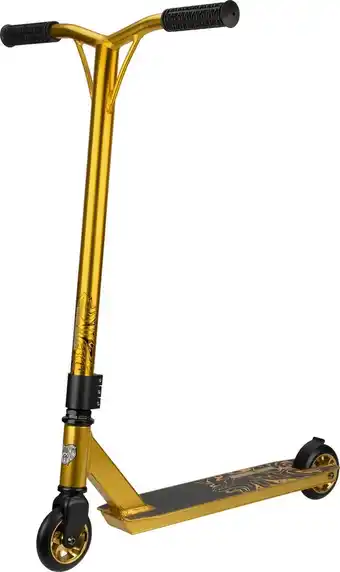 Bol.com Black dragon stuntstep - liquid gold - goud/zwart aanbieding