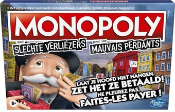 Bol.com Monopoly slechte verliezers - belgische editie aanbieding