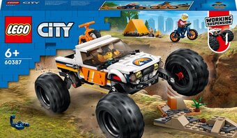 Bol.com Lego city 4x4 terreinwagen avonturen - 60387 aanbieding