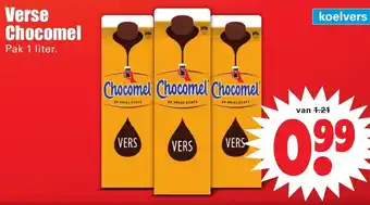 Dirk Chocomel 1L aanbieding