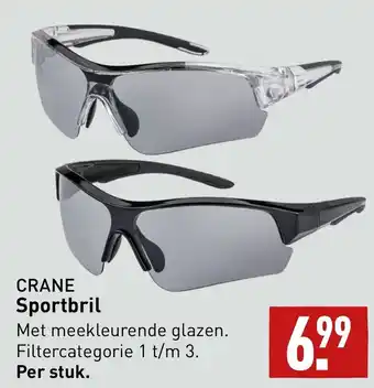 ALDI CRANE Sportbril aanbieding
