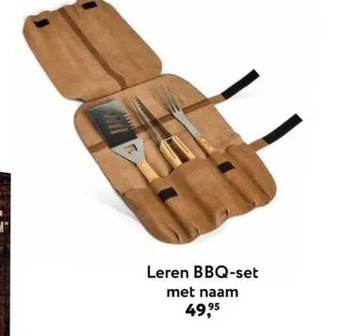Primera Leren bbq-set aanbieding