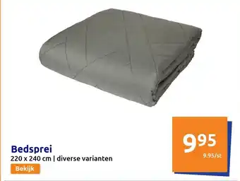 Action Bedsprei 220 x 240 cm | diverse varianten aanbieding